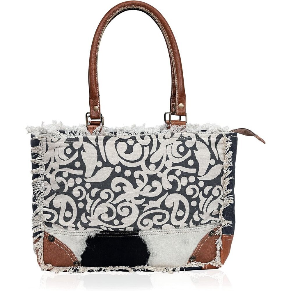 Eco-Friendly Luxury: Handmade Canvas & Leather Tote Bag – Perfect for Every Day